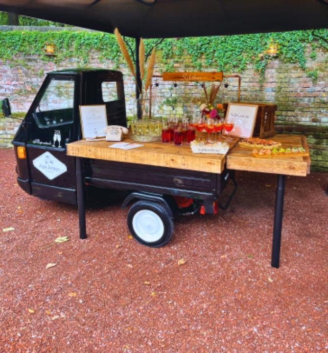 Sektempfang, Glühweinbar, Weinbar Pigaggio Ape